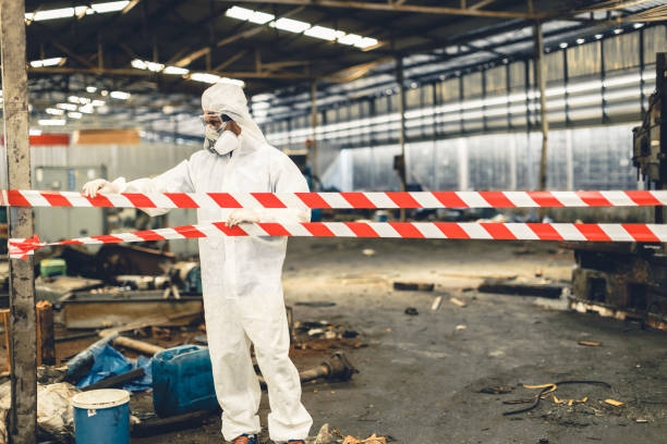 Professional Infectious Disease Decontamination technician working in Wittenberg, WI